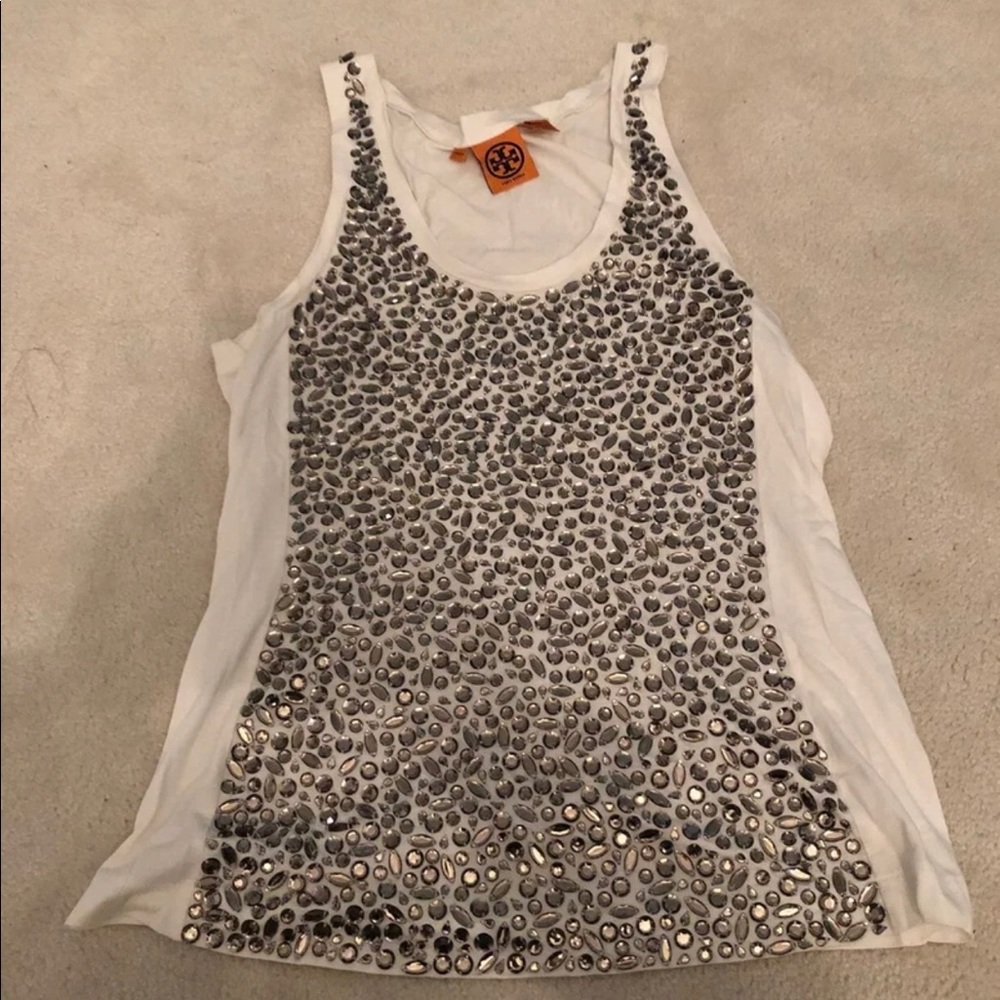 Tory Burch embellished top